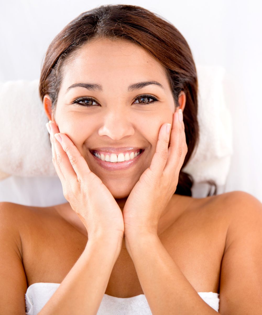 Beautiful Woman at the Spa
